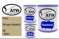 Preview: Ford, Wheat Metallic, 6E / 5941: 1L Lackdose + 1L Klarlack + 500ml Härter - Set, von ATW Autoteile West.